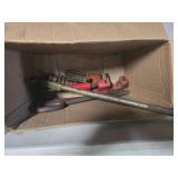 Box of Various Tools and Hardware