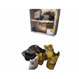 Bags of Rock Salt - Golf Cart Sign Holders