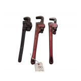 3 Heavy Duty Pipe Wrenches