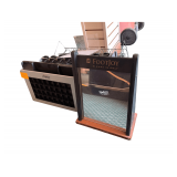 A Collection of Display Racks Footjoy,Titleist , and Club Racks