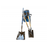 2 Flat Shovels, Gas Can and Pruning Shears