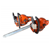 2 Chain Saws - One missing blade/chain