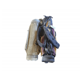 2 Golf Bags with a few Clubs