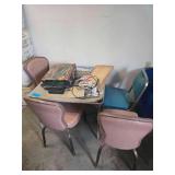 Table and 4 Chair Contents Included