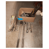 Socket Holders, Large Ratchet Wrench, Extentions, Sockets