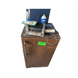 SANYO Mini Fridge Includes Contents On Top