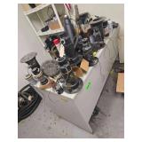 Computers Desk Contents Included Various Hardware