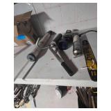 Various Grease Guns & 16" Blade