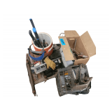 Various Hardware Including - Shocks - Batteries - Battery Tester - Torch Mask - Tools & More