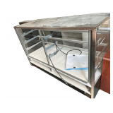 Metal/Wood/Glass Display Case 6’L. X 30”D. X 50”H.