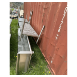 Stainless Steel Sink 144”L. X 29”W. X 36”H.