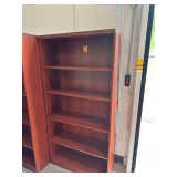 1-Wooden Book Case 72”H. X36”W. X 13”D.