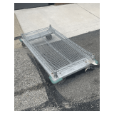 Base for Wire Rack on Wheels 41.5"c21"c10"