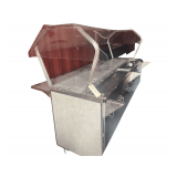 Heated Buffet Cart for Cafeteria 6