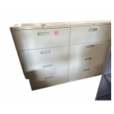 2-Steel File Cabinets 36”L. X 18”D. X 53”H.