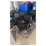 4 Cosmetology Chairs with Pump