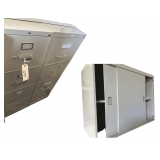 3-Steel File Cabinets Standard Sizes