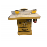 Powermatic PM 2700 Shaper - 30”x40” Table - Spindle Speeds of 7,500 & 10,000rpm - Digital Readout - 5hp, 3ph - Comes With  Powermatic 3 Wheel Power Feeder & Power Feeder Stand - Model PF-33 - Bot