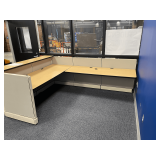 Very large L Shaped Desk 98"x36"x29"