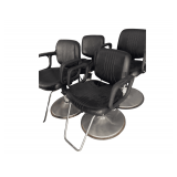 4 Cosmetology Chairs with Pump