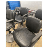 4 Cosmetology Chairs with Pump