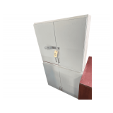 2-Wooden Cabinets 36”L. X 32”H. X13”D.