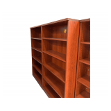 2-Wooden Book Cases 72”H. X 36”W. X 13”D.