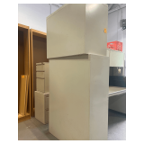 4 Metal Horizontal Filing Cabinets Various Sizes