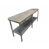 Stainless Steel Table - 7’x2’x36”Counter Height