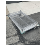 Base for Wire Rack on Wheels 41.5"c21"c10"
