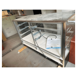 Metal/Wood/Glass Display Case 6’L. X 30”D. Xx50”H.