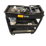 Plastic Mobile Cart Contents Included