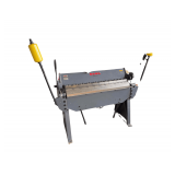 KAKA Industrial 48" Pan & Box Brake - Model W-4812 - S/N KA244147 - Max Width 48" - 12 Ga Max - 5 1/2