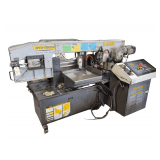 Hyd-Mech  Horizontal Semi-Automatic Bandsaw - Model S-20A - S/N 8B0711210 - 208V - Programmable Auto Feed - Includes Extra Blades (14