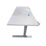 Adjustable Office Desk with Outlets 72" W
