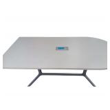 Electric Office Table With HDMI, 2 USB, 2 Power Outlets