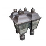 4 Lamp Post Fixtures - 18" Tall