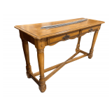 Wood Couch Table 48" x 17" x 27"