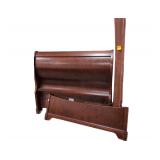 Louis Philippe Style Sleigh Bed Aprox 58" w