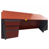 Wood/Steel Desk 71”L. X30”W. X31”H.