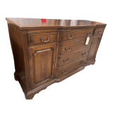 Wooden Sideboard Server 62" x 19" x 36"