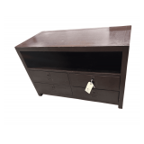 Wooden Entertainment Stand 42”L. X 20”D. X27”H.