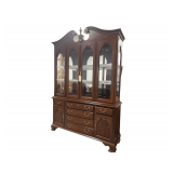 Cherry Mountain lll China Cabinet Glass Shelfs 58" x 18" x 89"