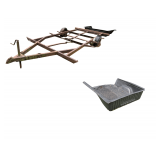 Trailer Frame - 89in x 13ft - No Title - With Truck Bed Liner