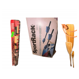 Auto Sport Rack Garage Wall Organizer Canoe Paddle Assortment