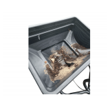Black Spreader Attachment for Riding Mower
