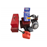 Jaguar Hub Cabs - Jumper Cables - Automotive Paint Gun - Toolboxes w/ Various Hand Tools