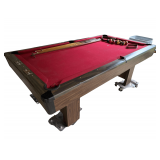 Pool Table - Slate - Pool Balls - Sticks