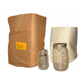 3 Bags Of BALL Mason Jars Assorted Sizes