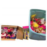 Tub of Russ Trolls - Troll Fun Cards - Box of Dam Trolls 1980s